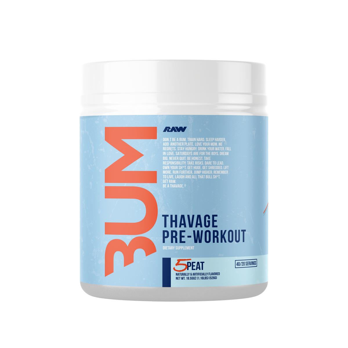 Thavage Pre-Workout 40 serv