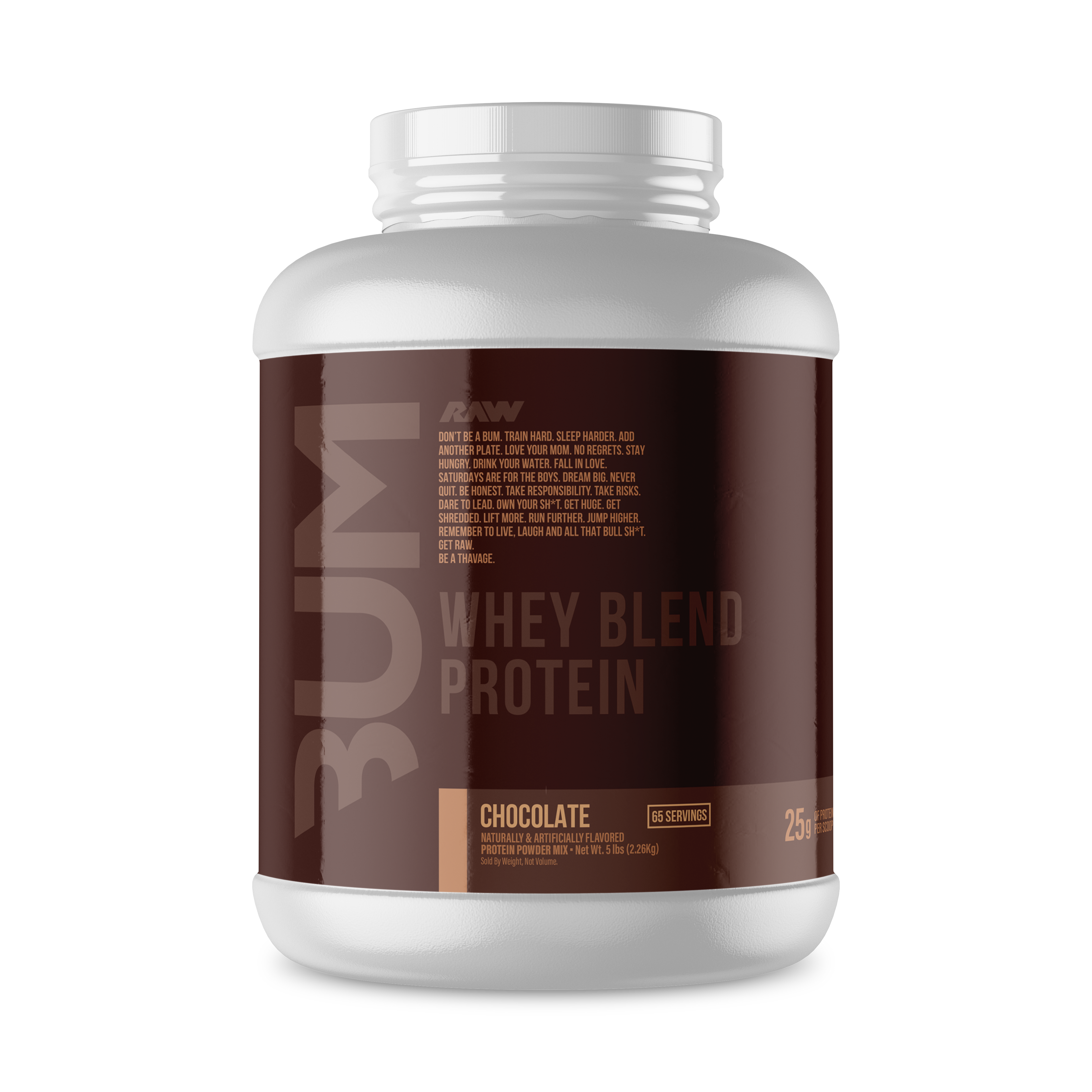 Raw Cbum Whey 5 lbs