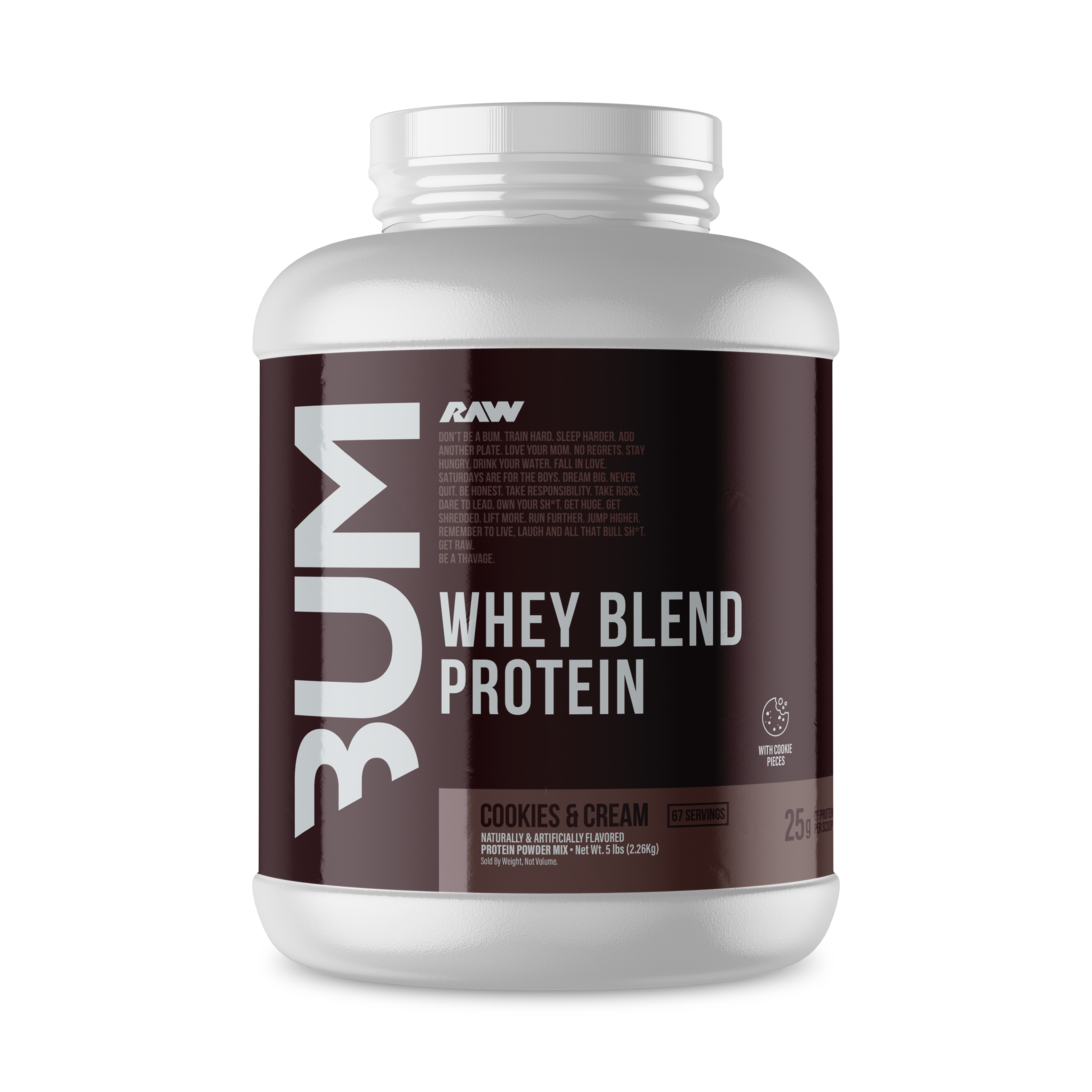 Raw Cbum Whey 5 lbs