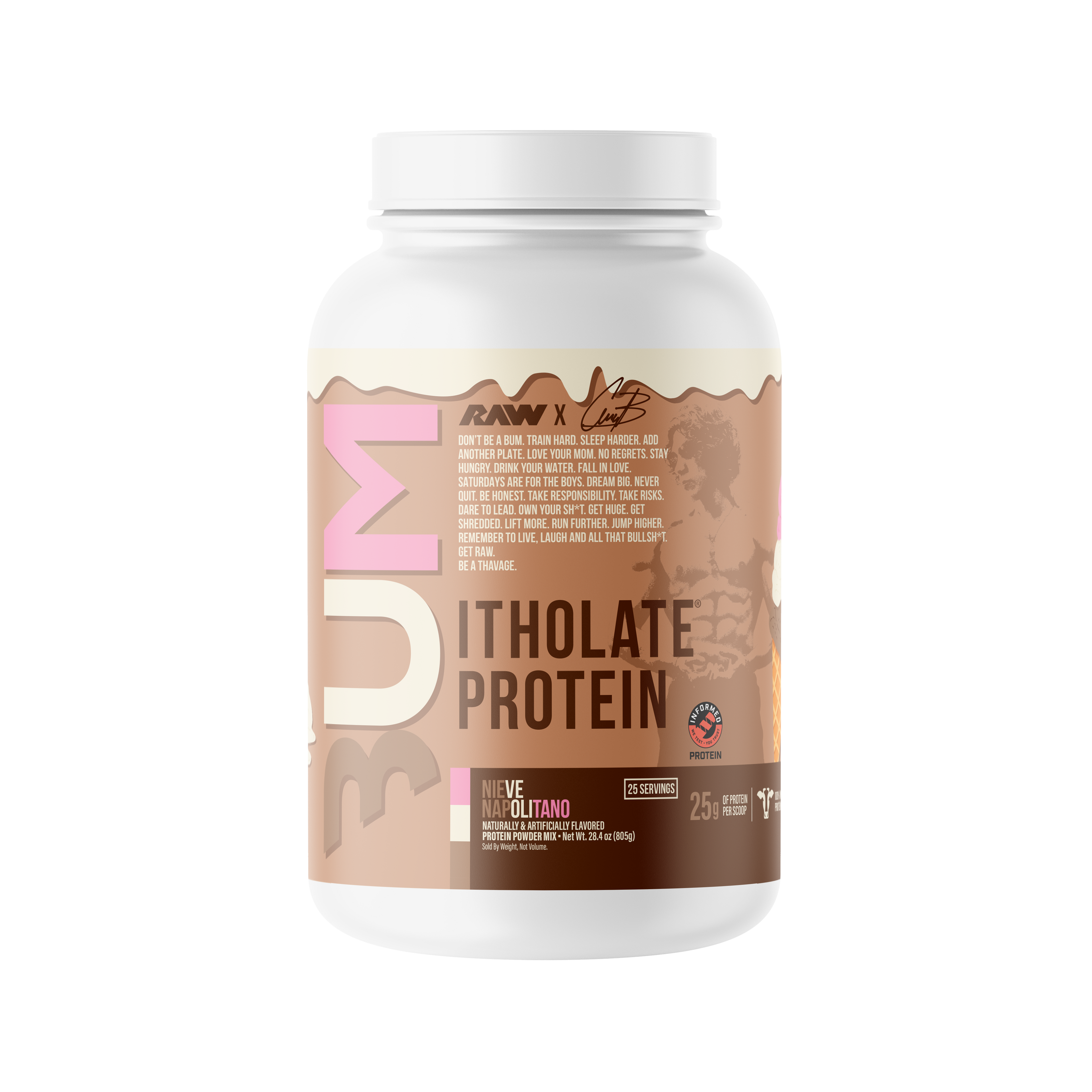 Raw Cbum Itholate Protein 2 lb
