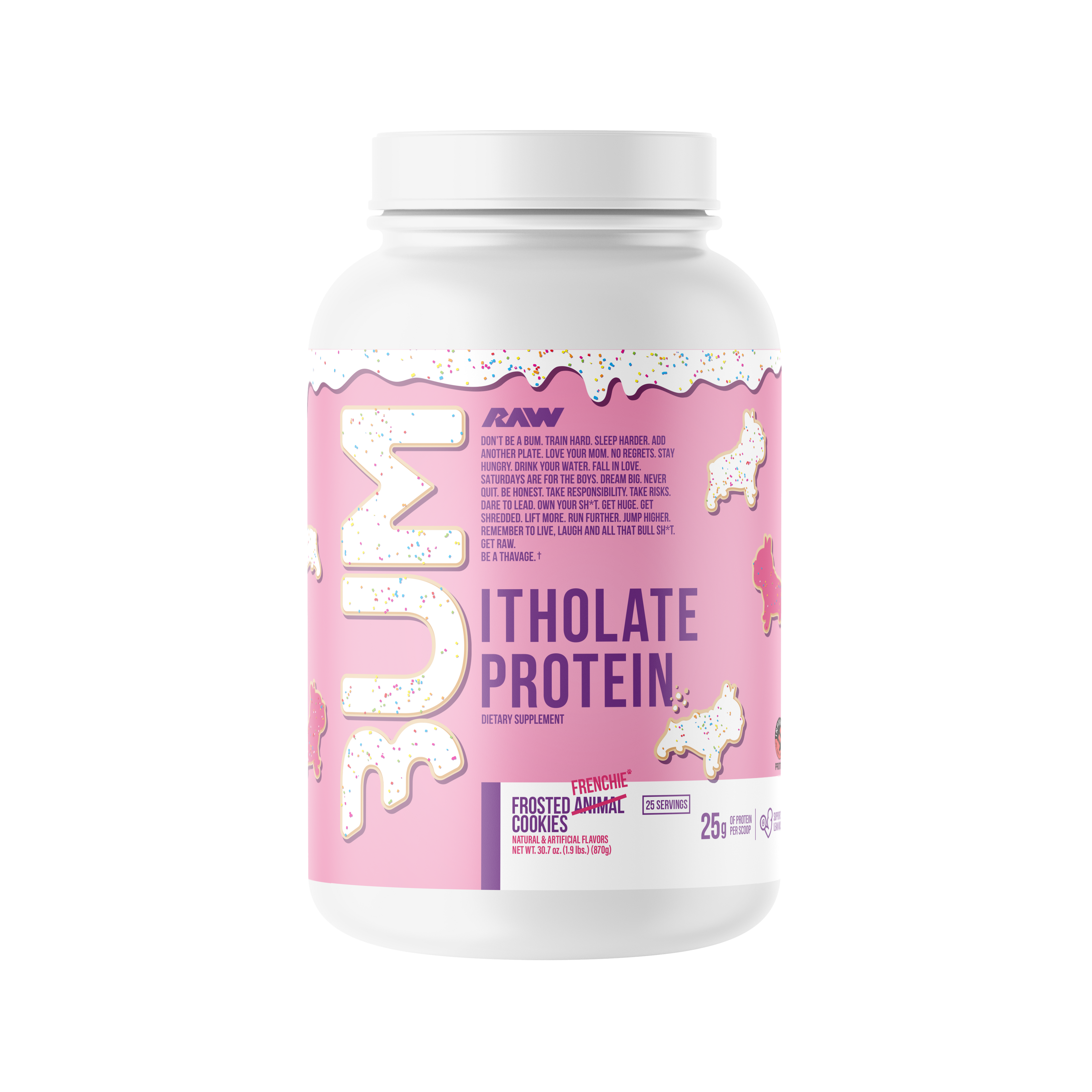 Raw Cbum Itholate Protein 2 lb