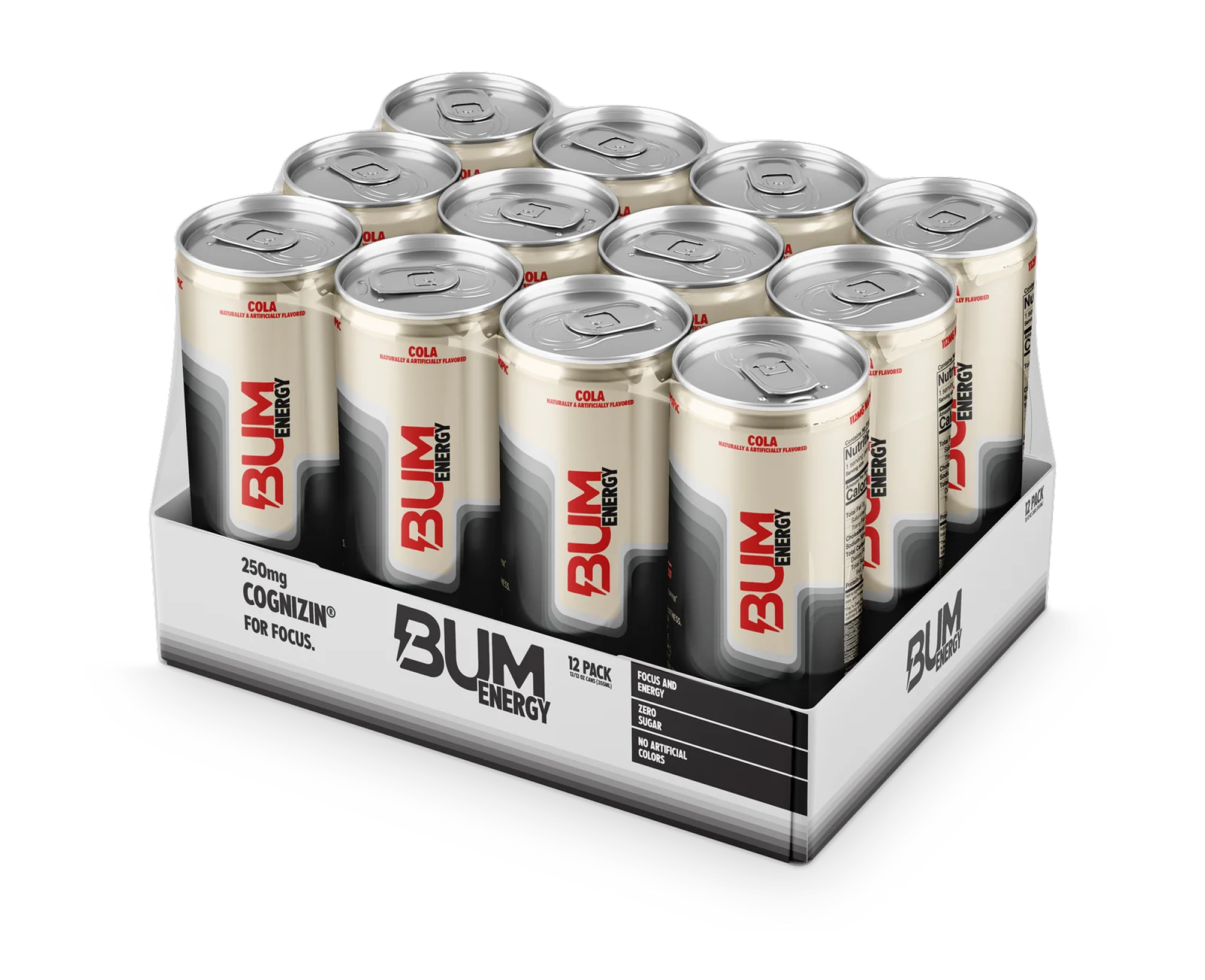 RAW BUM ENERGY DRINK 12 OZ / 12 PACK