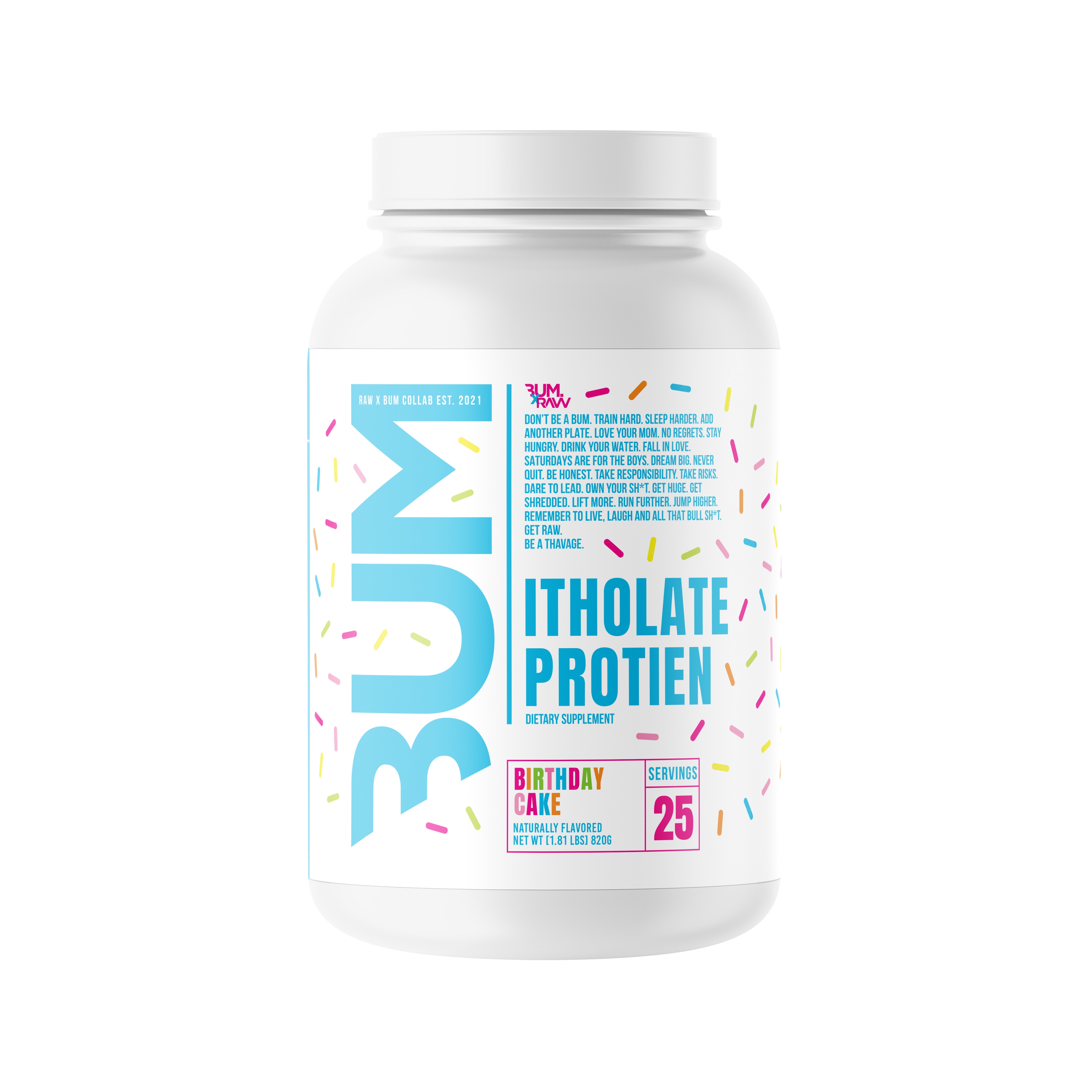 Raw Cbum Itholate Protein 2 lb