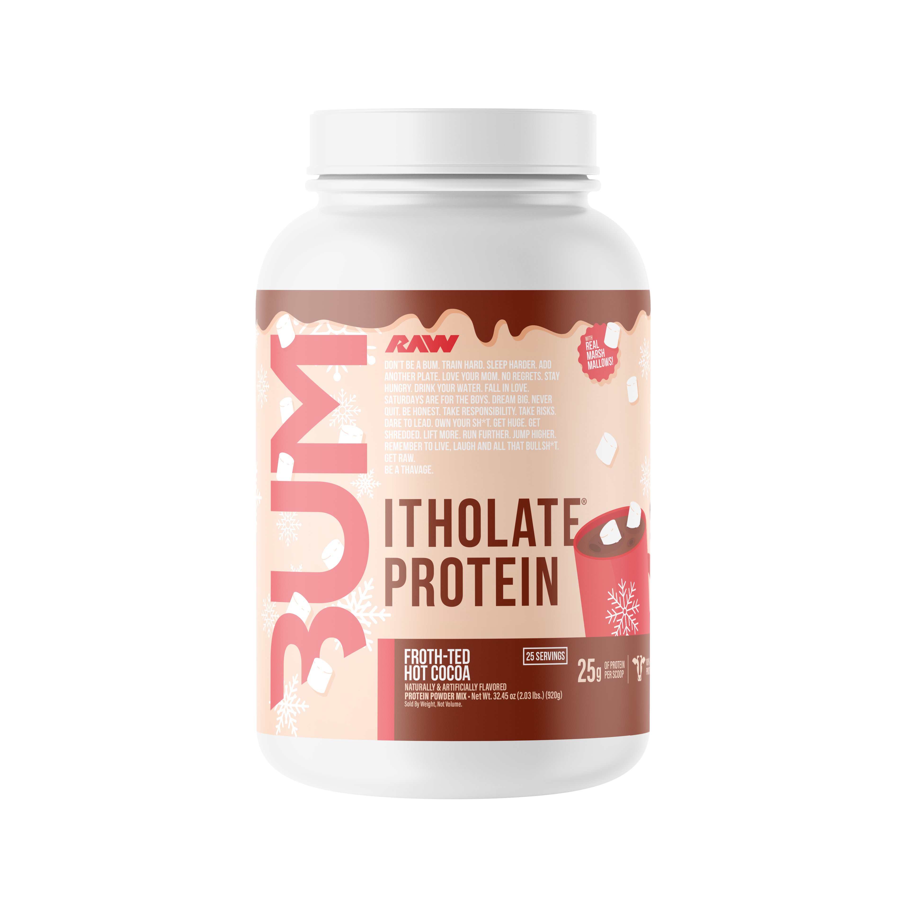Raw Cbum Itholate Protein 2 lb