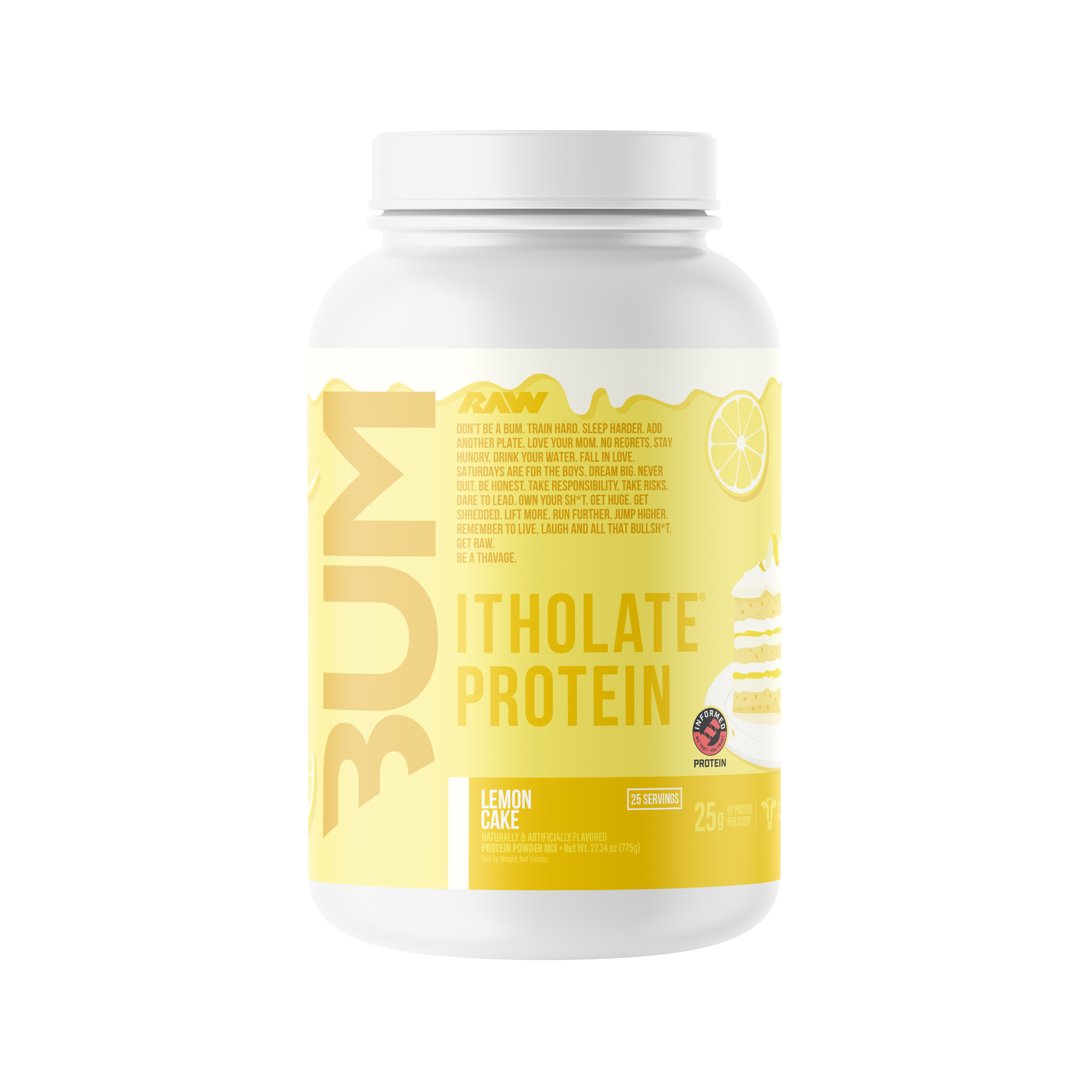 Raw Cbum Itholate Protein 2 lb