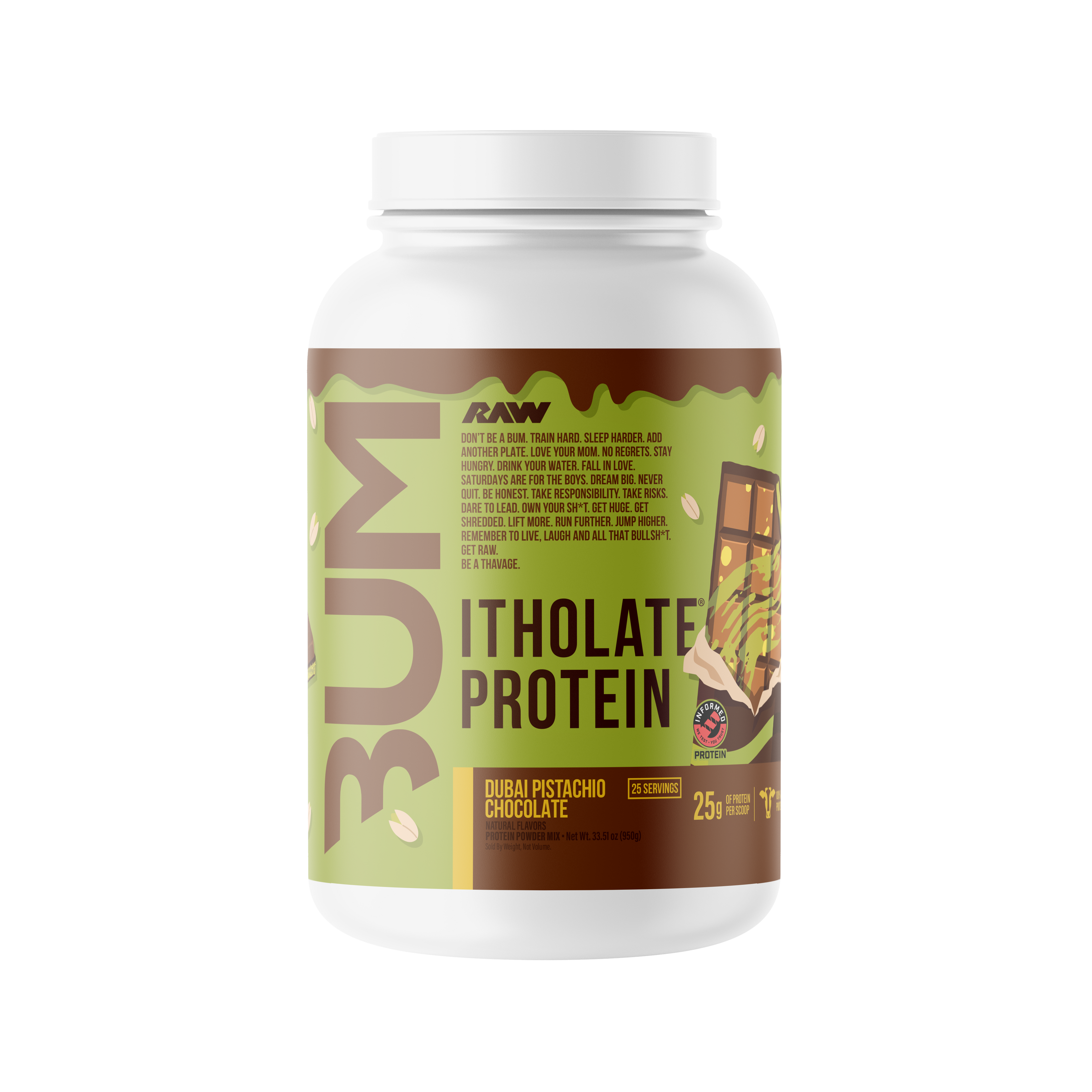 Raw Cbum Itholate Protein 2 lb