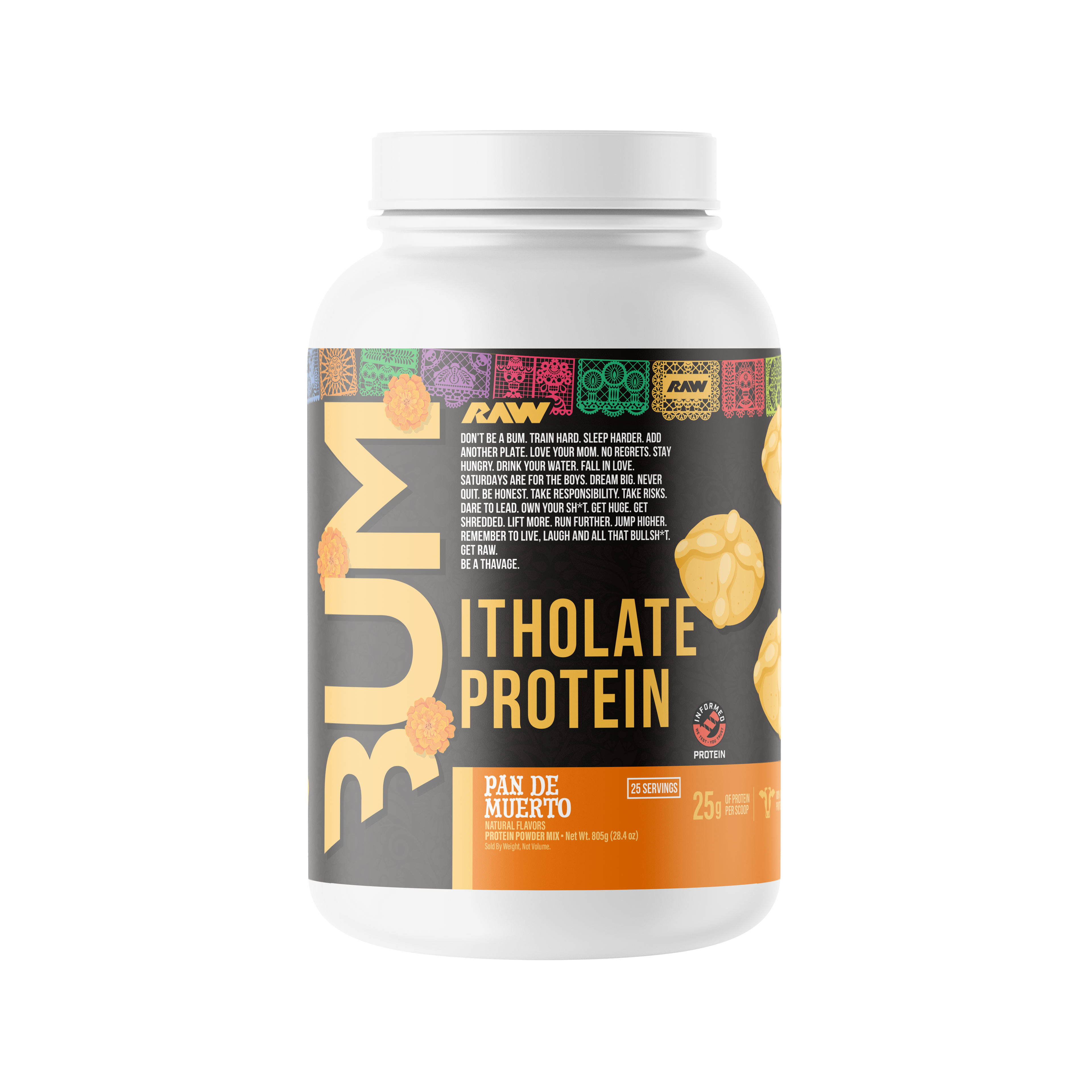 Raw Cbum Itholate Protein 2 lb