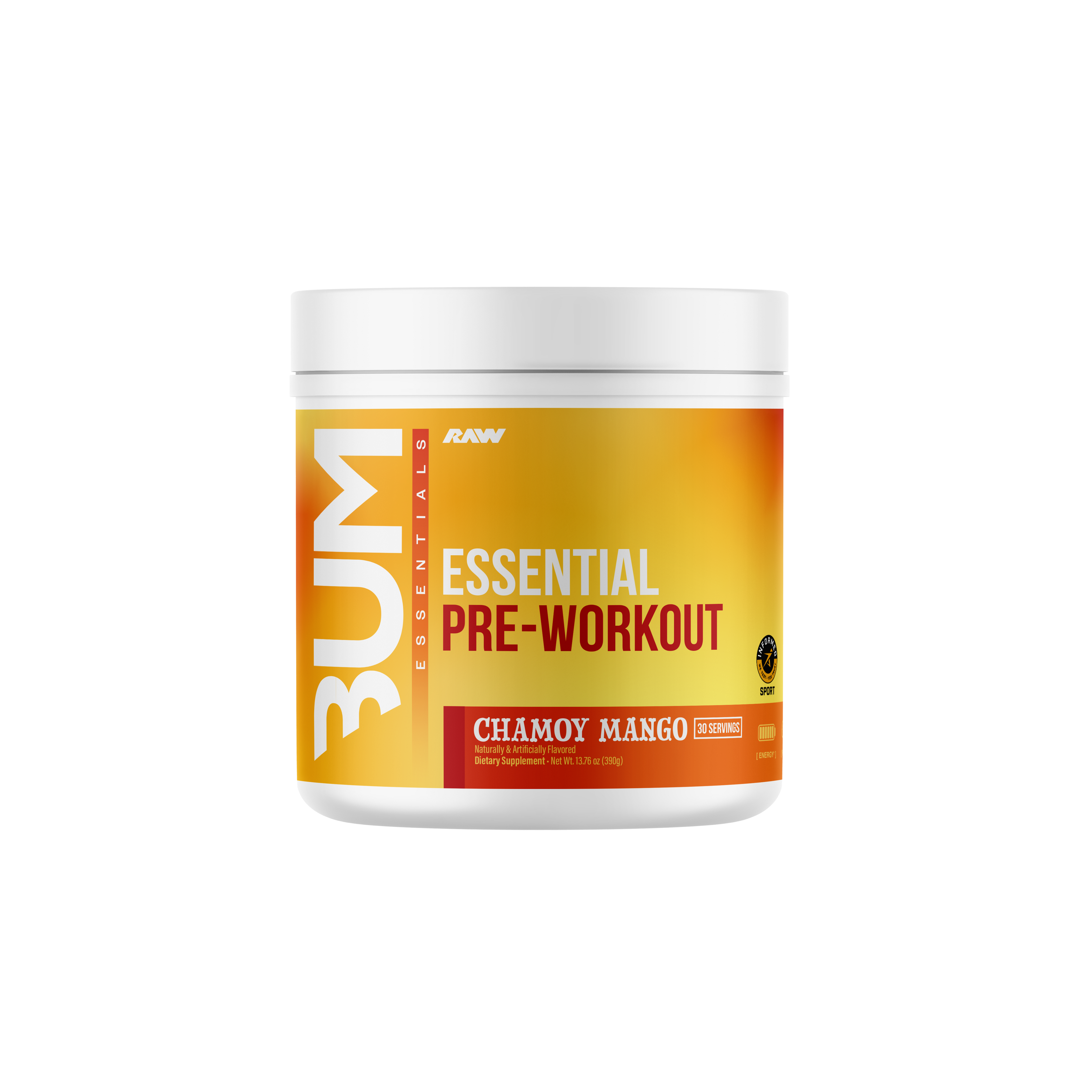 Raw Cbum Essential Pre-Workout 30 serv