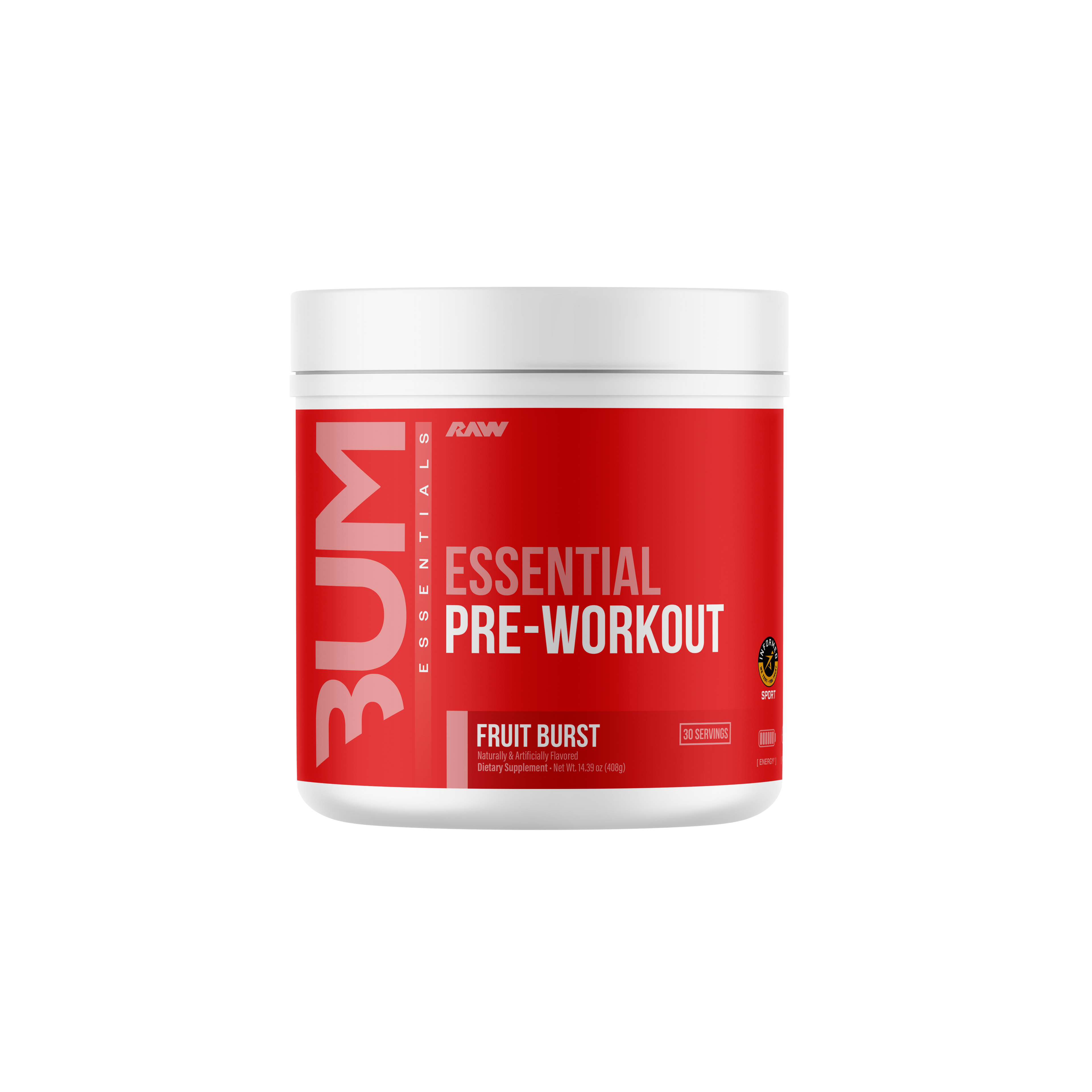 Raw Cbum Essential Pre-Workout 30 serv