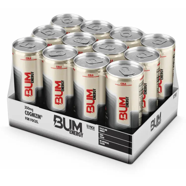 RAW BUM ENERGY DRINK 12 OZ / 12 PACK