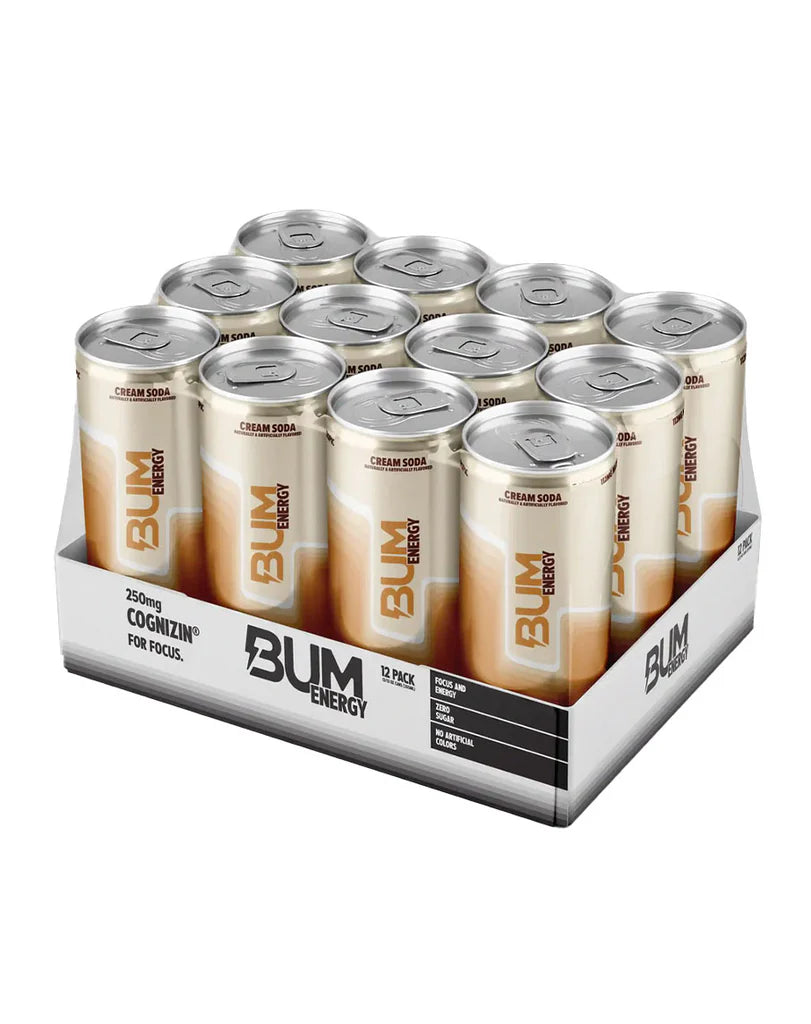 RAW BUM ENERGY DRINK 12 OZ / 12 PACK