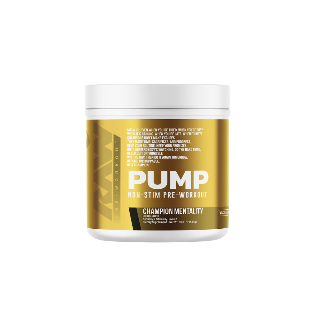 Raw Pump Non-Stim 40 Serv