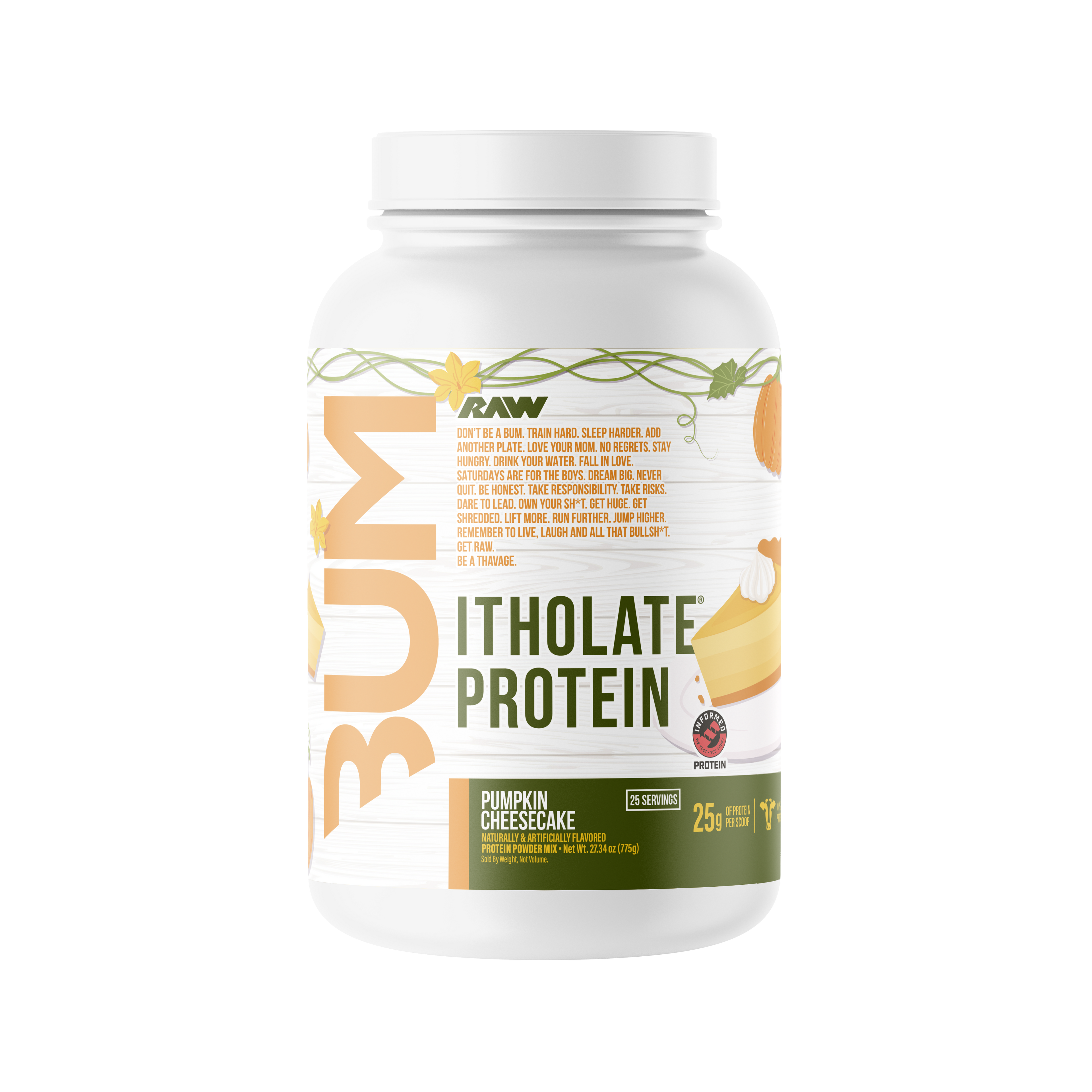 Raw Cbum Itholate Protein 2 lb