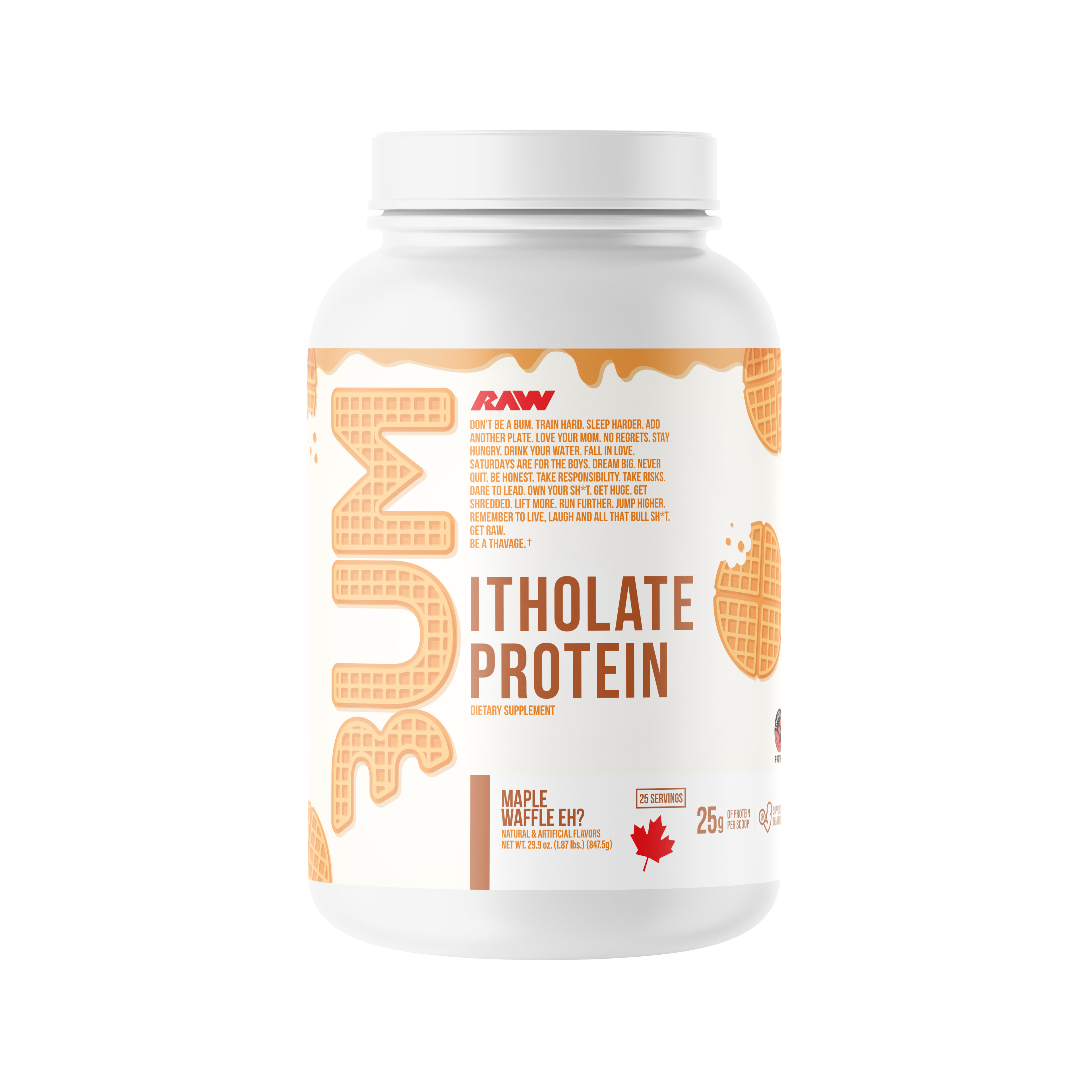 Raw Cbum Itholate Protein 2 lb