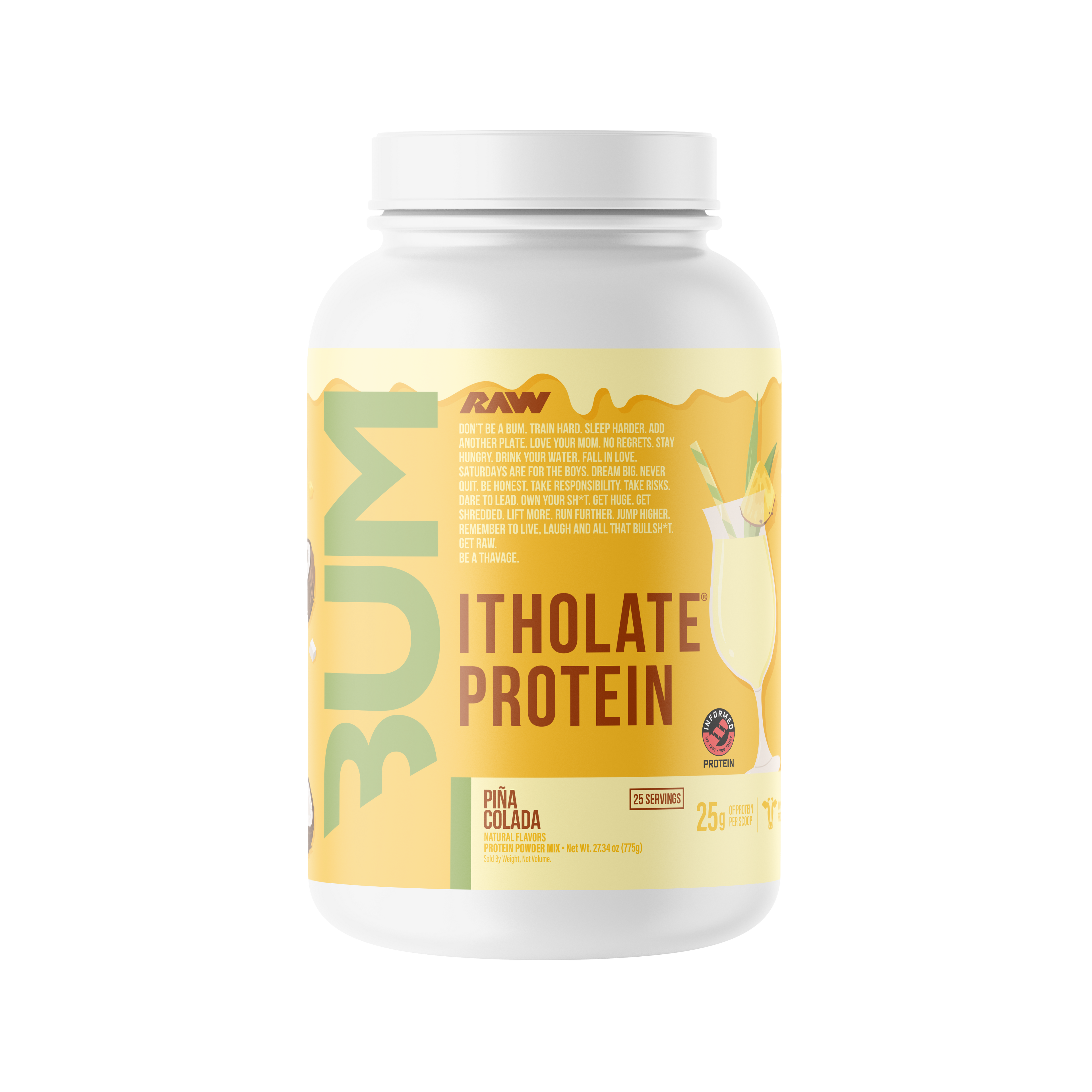 Raw Cbum Itholate Protein 2 lb