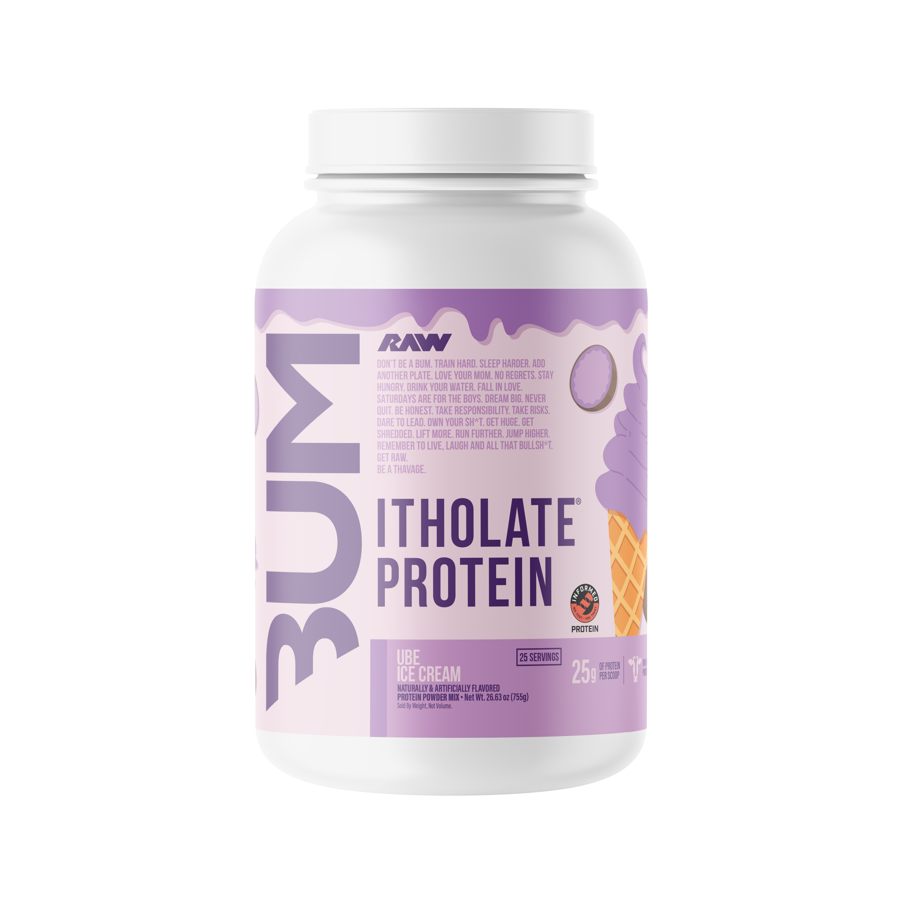 Raw Cbum Itholate Protein 2 lb