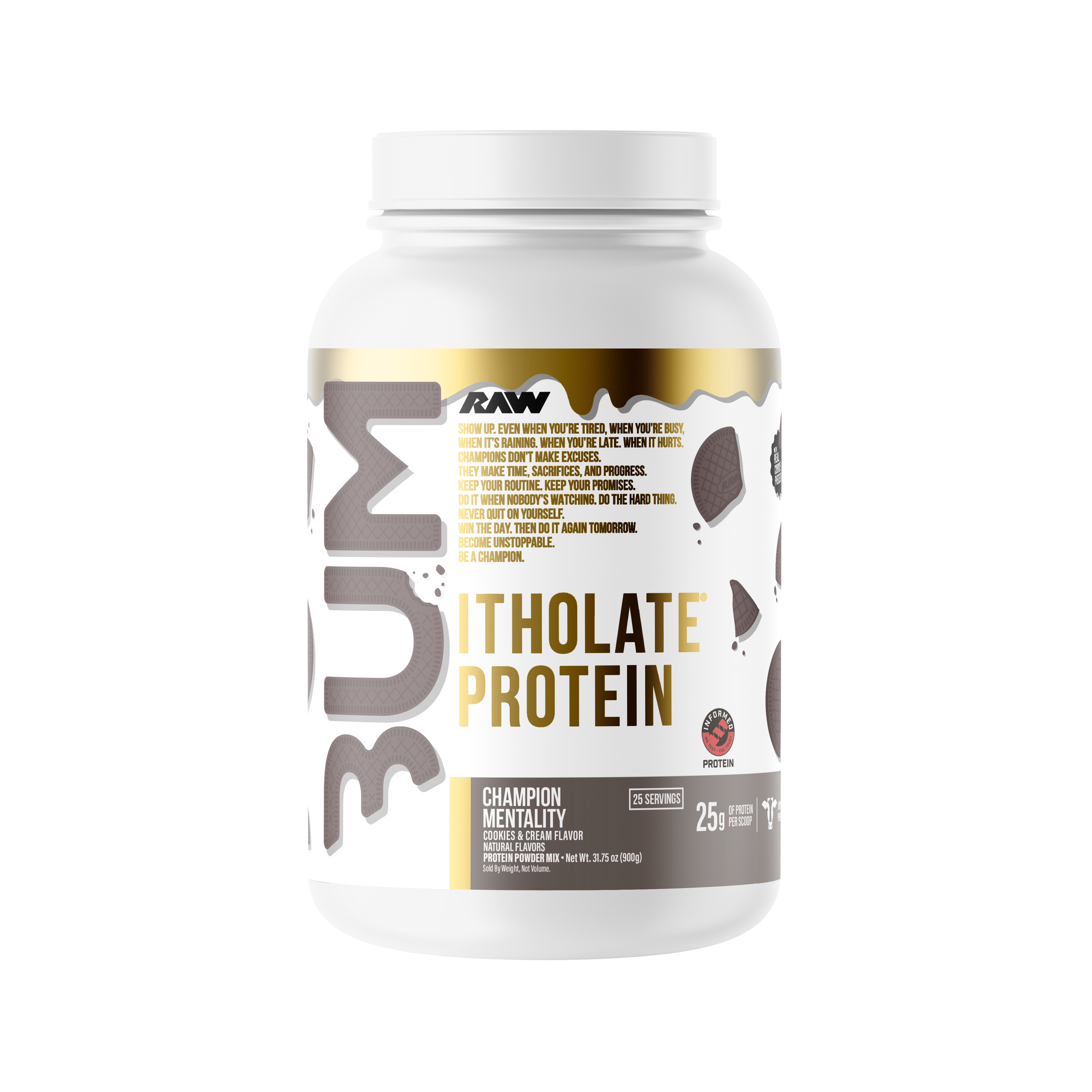 Raw Cbum Itholate Protein 2 lb