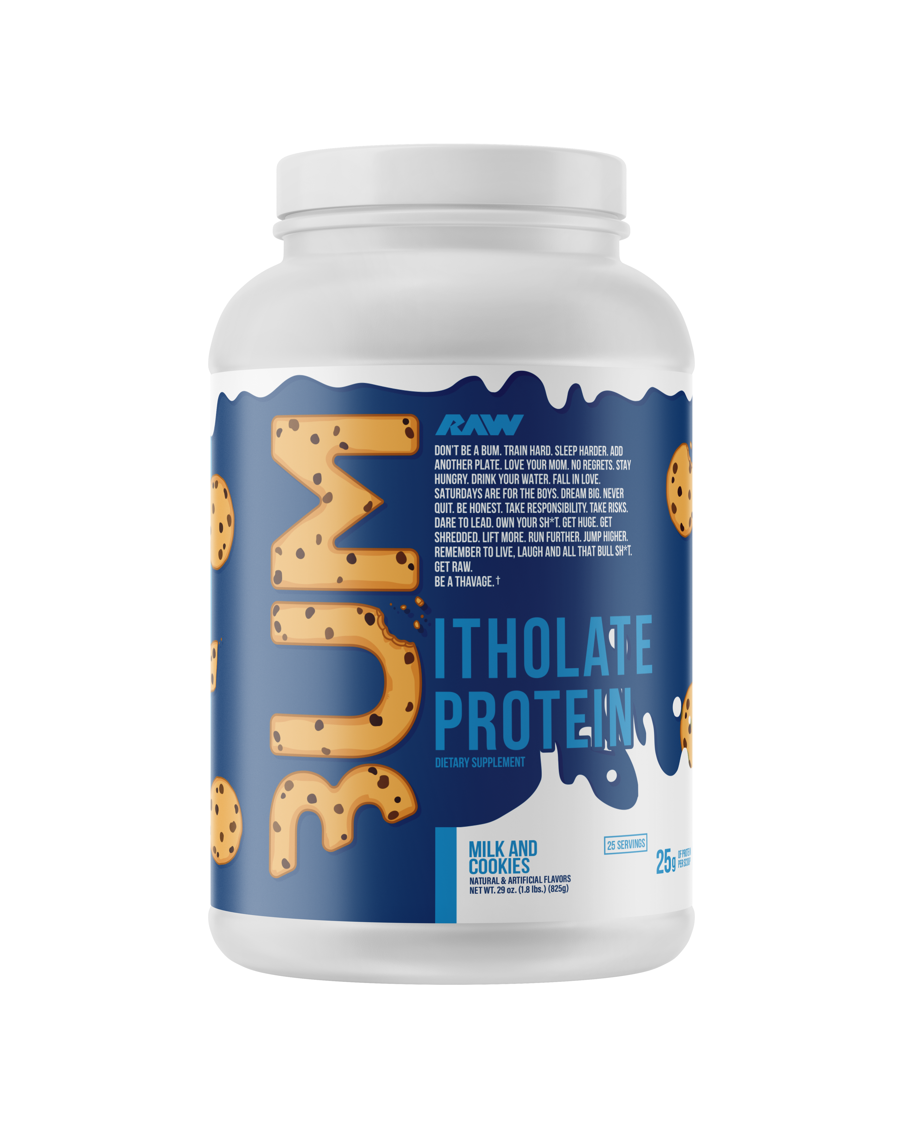 Raw Cbum Itholate Protein 2 lb