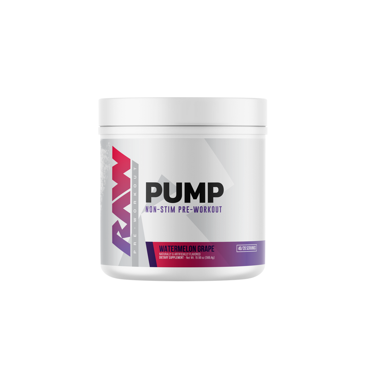 Raw Pump Non-Stim 40 Serv