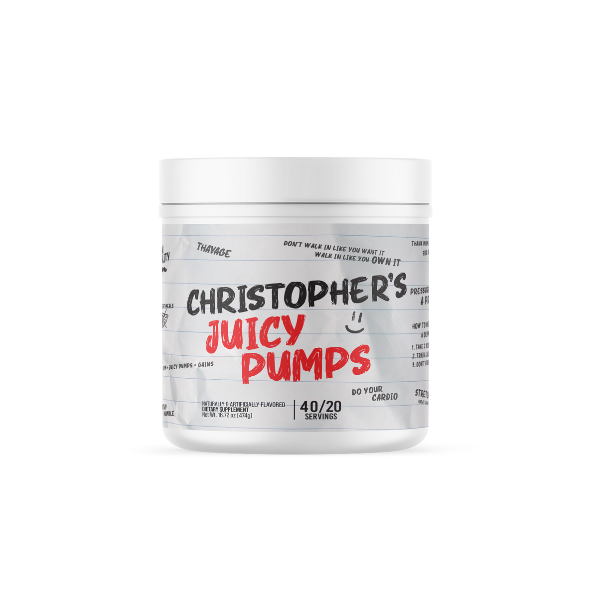 Raw Pump Non-Stim 40 Serv