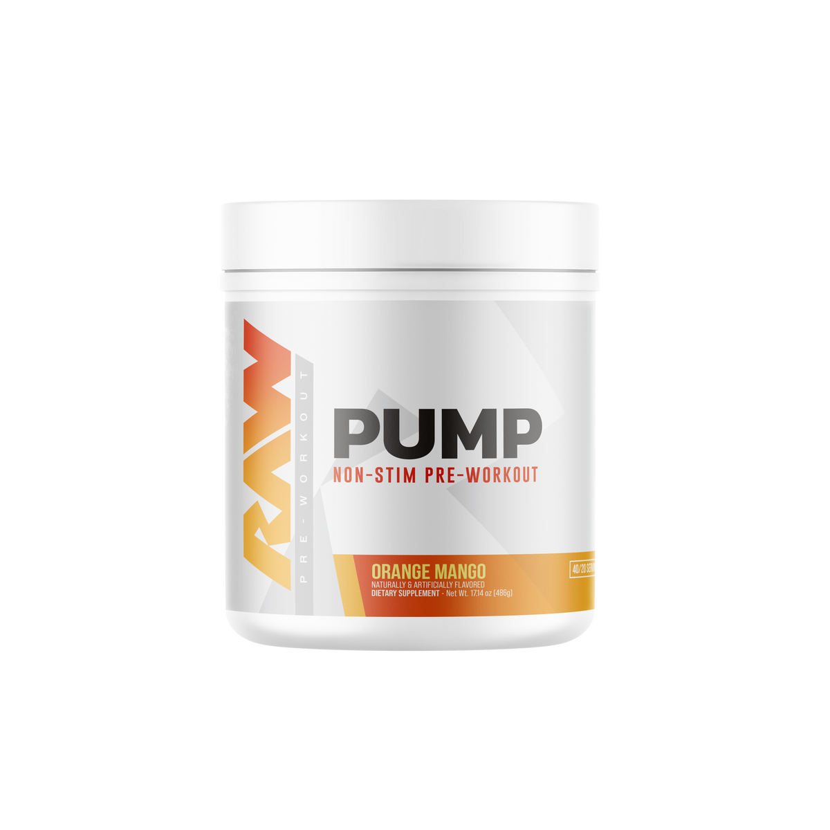 Raw Pump Non-Stim 40 Serv