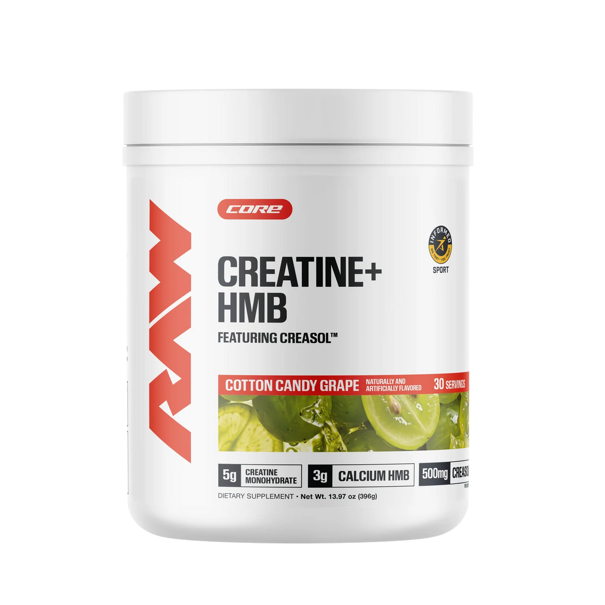 RAW Creatine + HMB