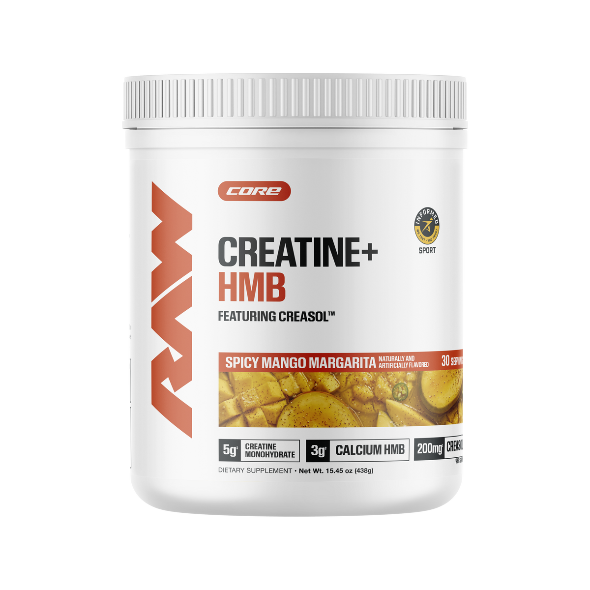 RAW Creatine + HMB