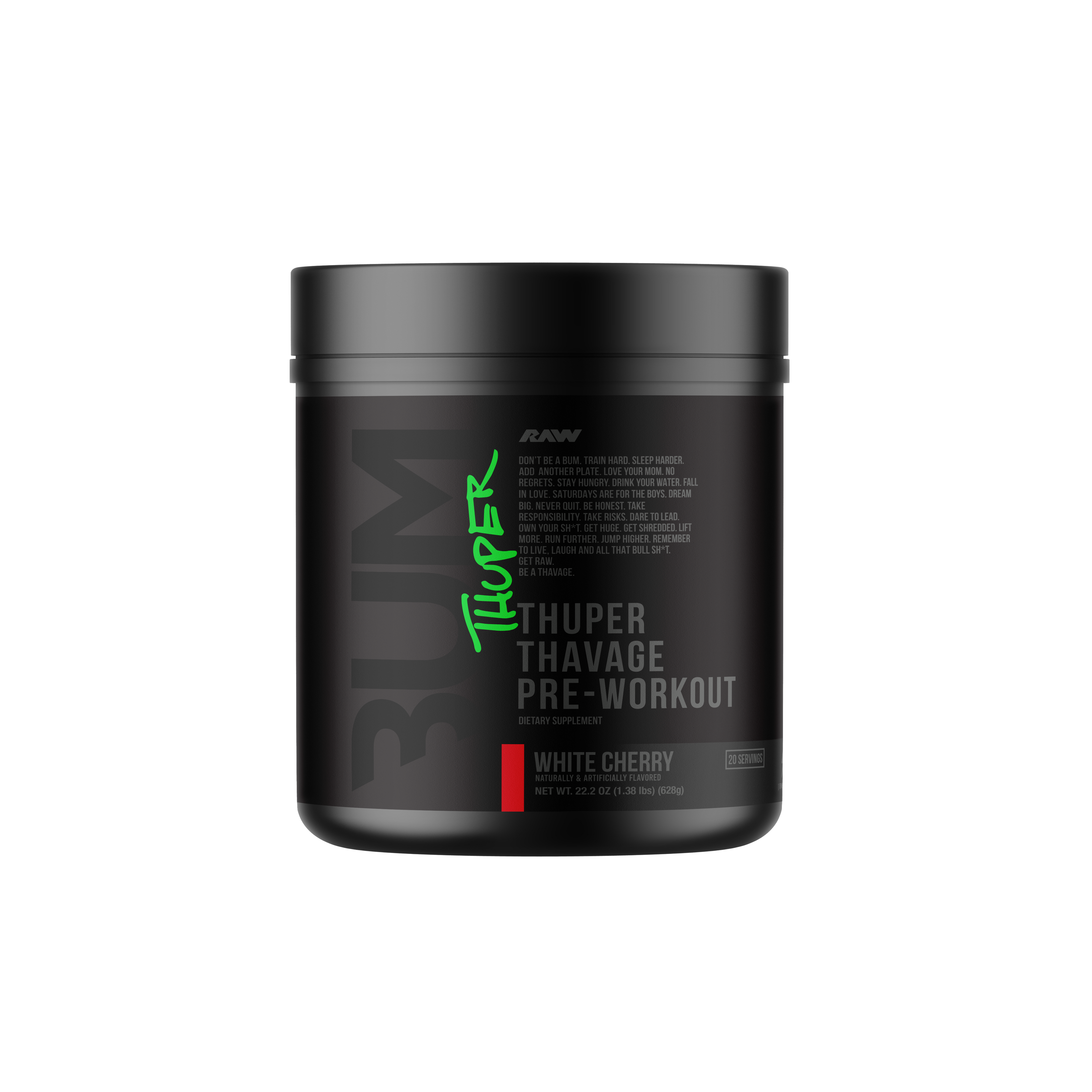 Raw Thuper Thavage Pre-Workout 20 Serv