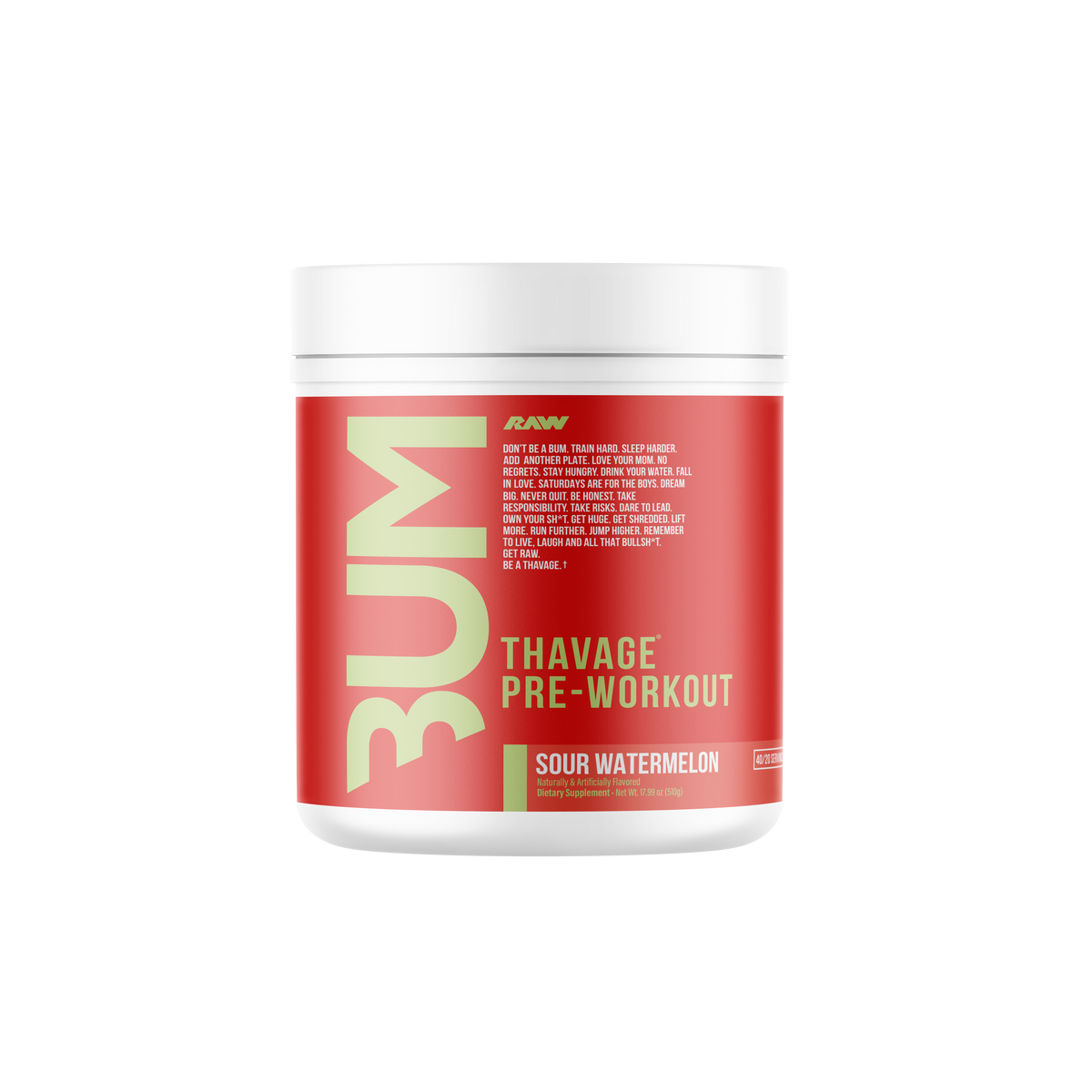 Thavage Pre-Workout 40 serv