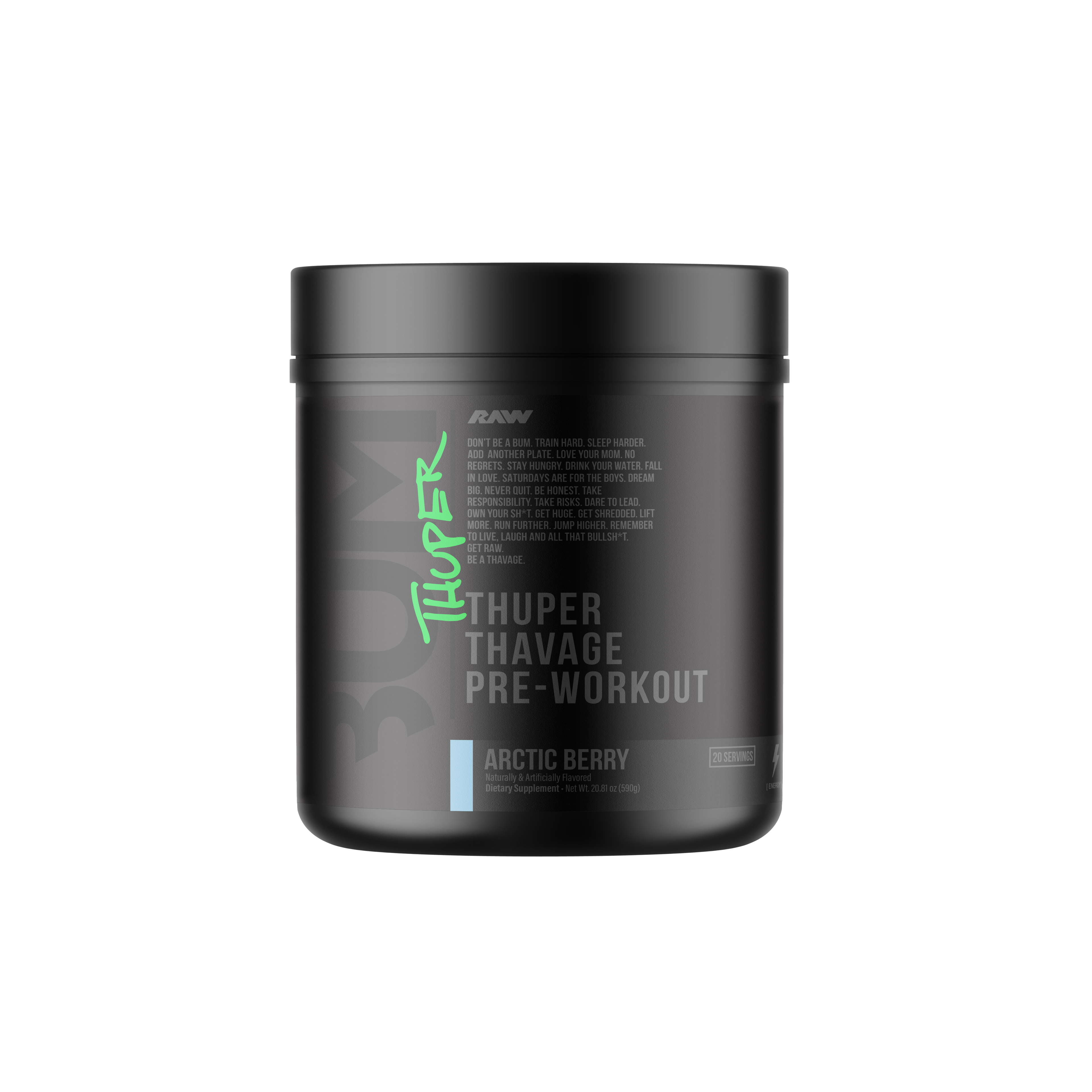 Raw Thuper Thavage Pre-Workout 20 Serv