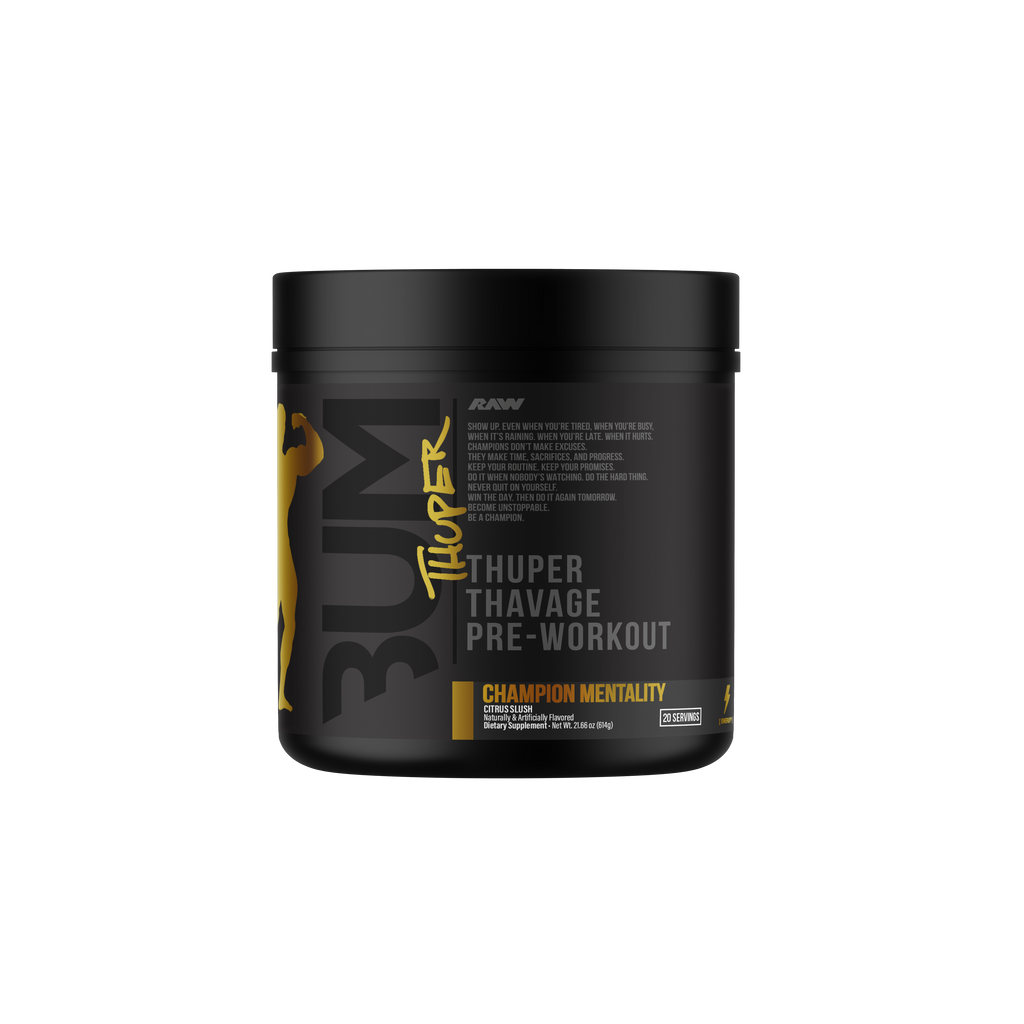 Thuper Raw Thuper Thavage Pre-Workout 20 Serv – Get Raw Nutrition Mexico