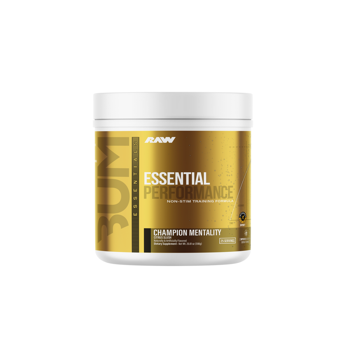 Raw Cbum Essentials Performance 25 Serv