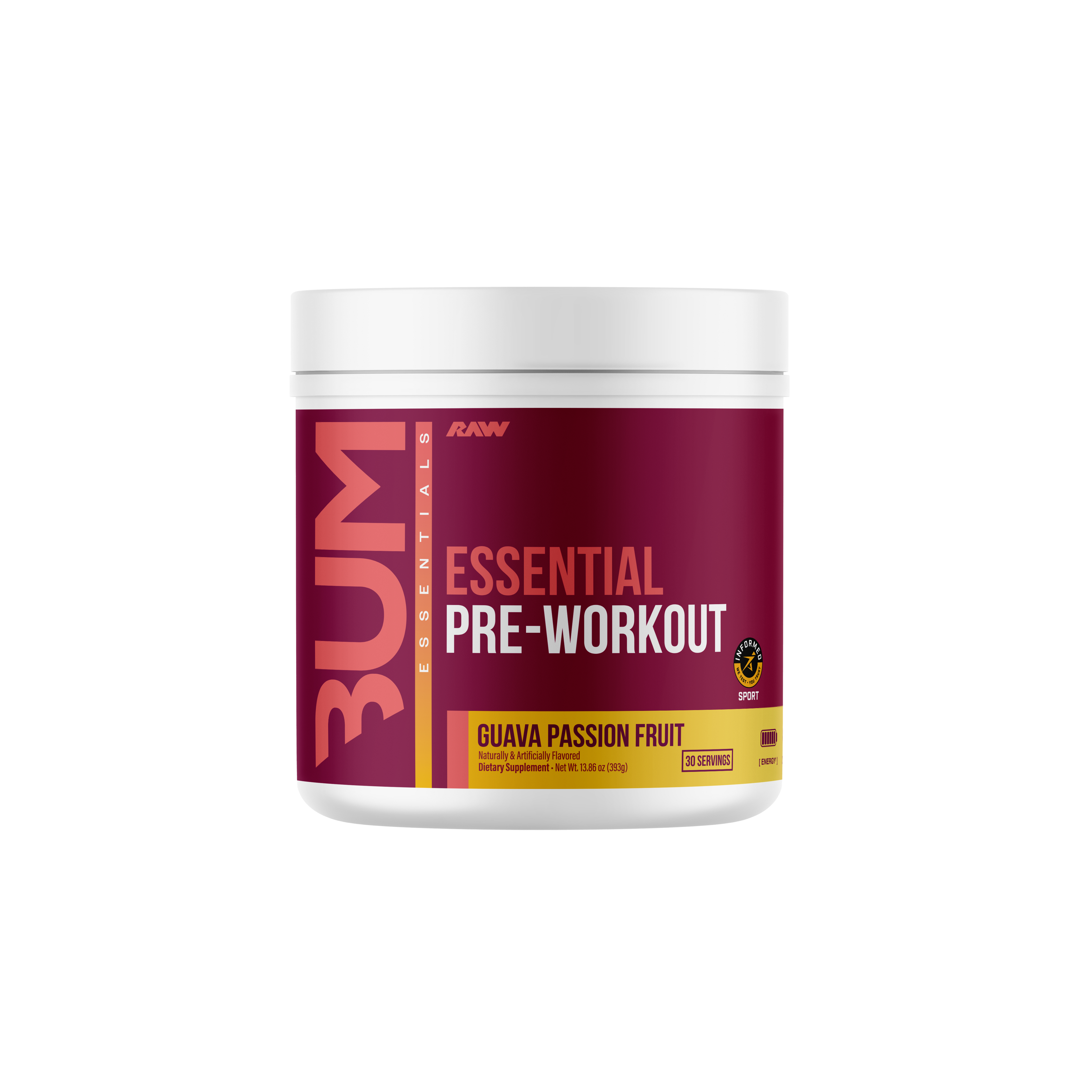Raw Cbum Essential Pre-Workout 30 serv