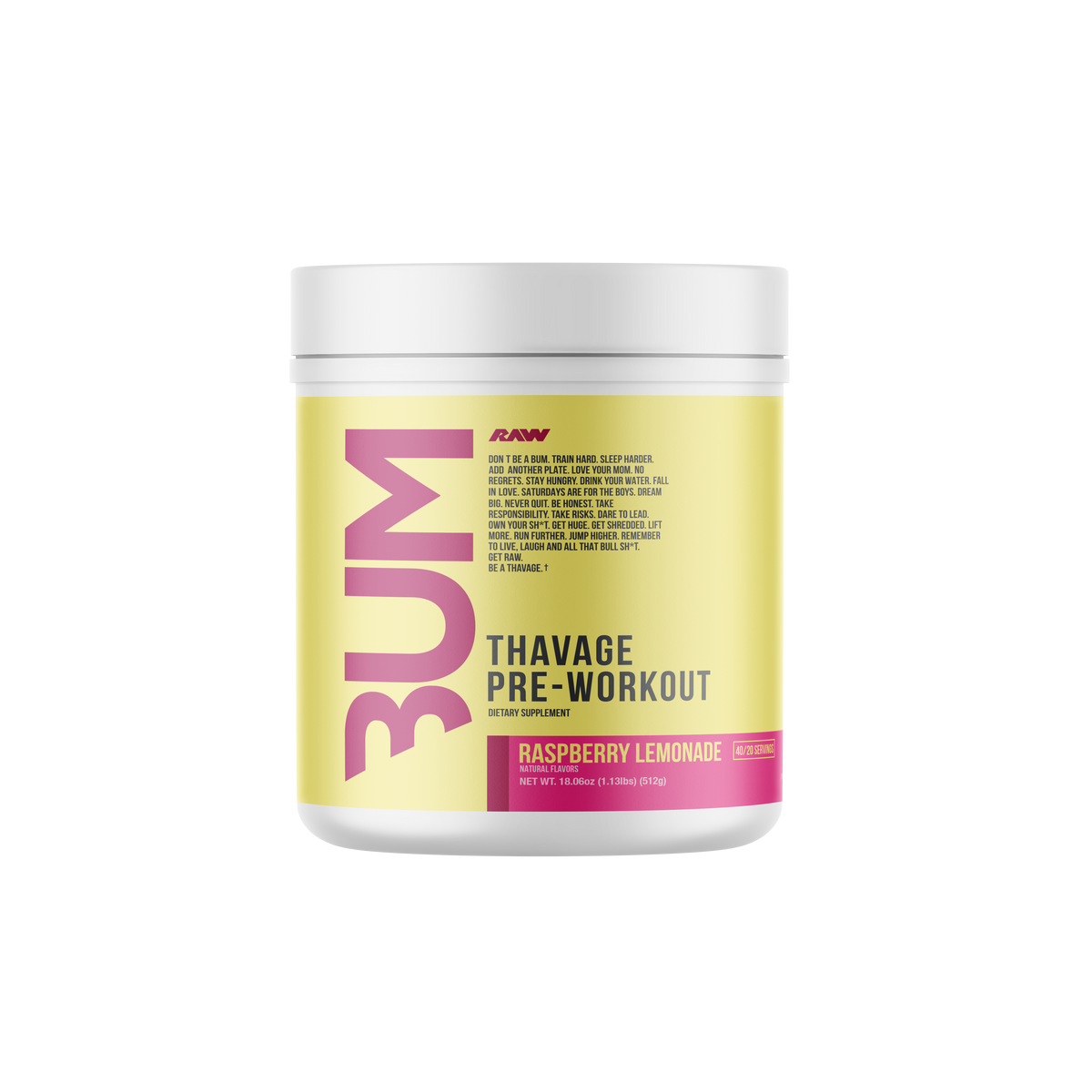 Thavage Pre-Workout 40 serv