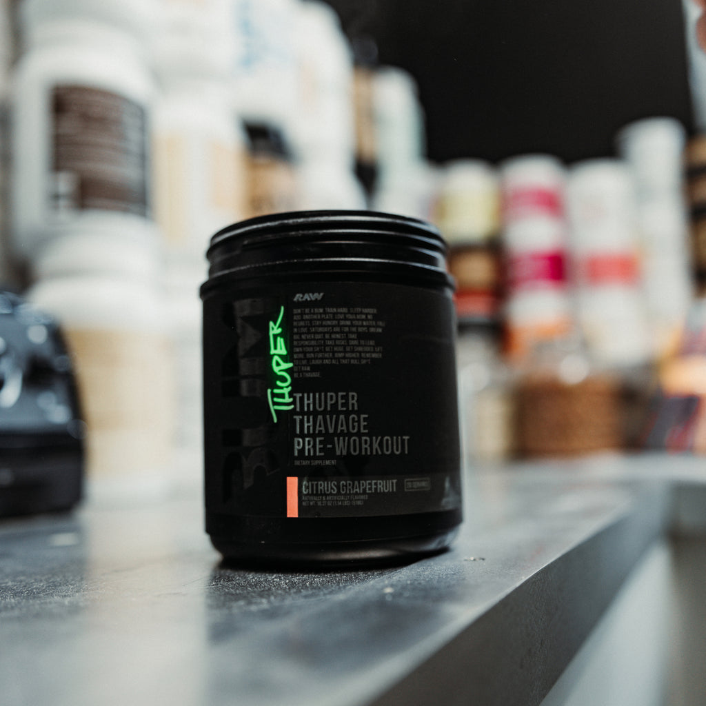 Thuper Raw Thuper Thavage Pre-Workout 20 Serv – Get Raw Nutrition Mexico