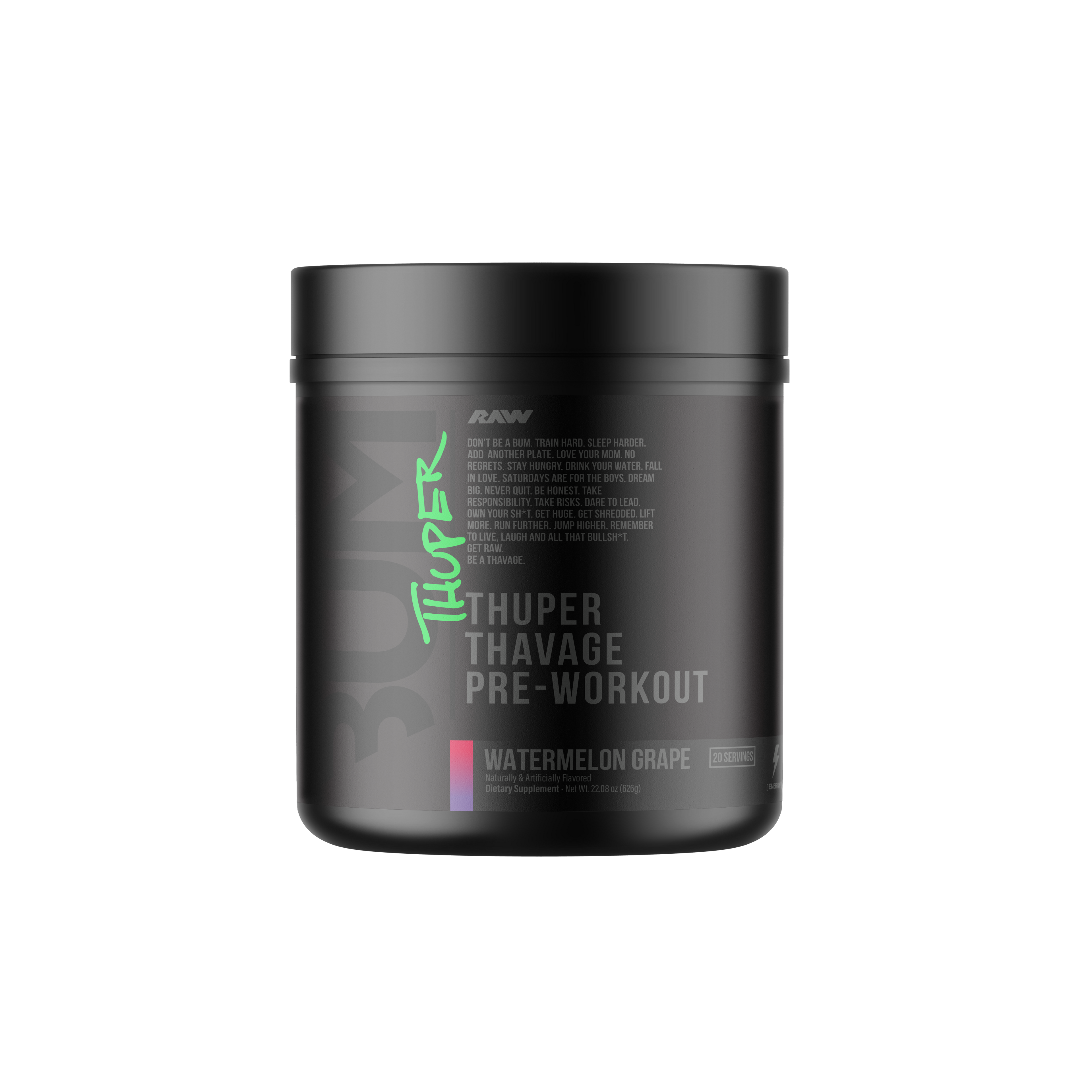 Raw Thuper Thavage Pre-Workout 20 Serv