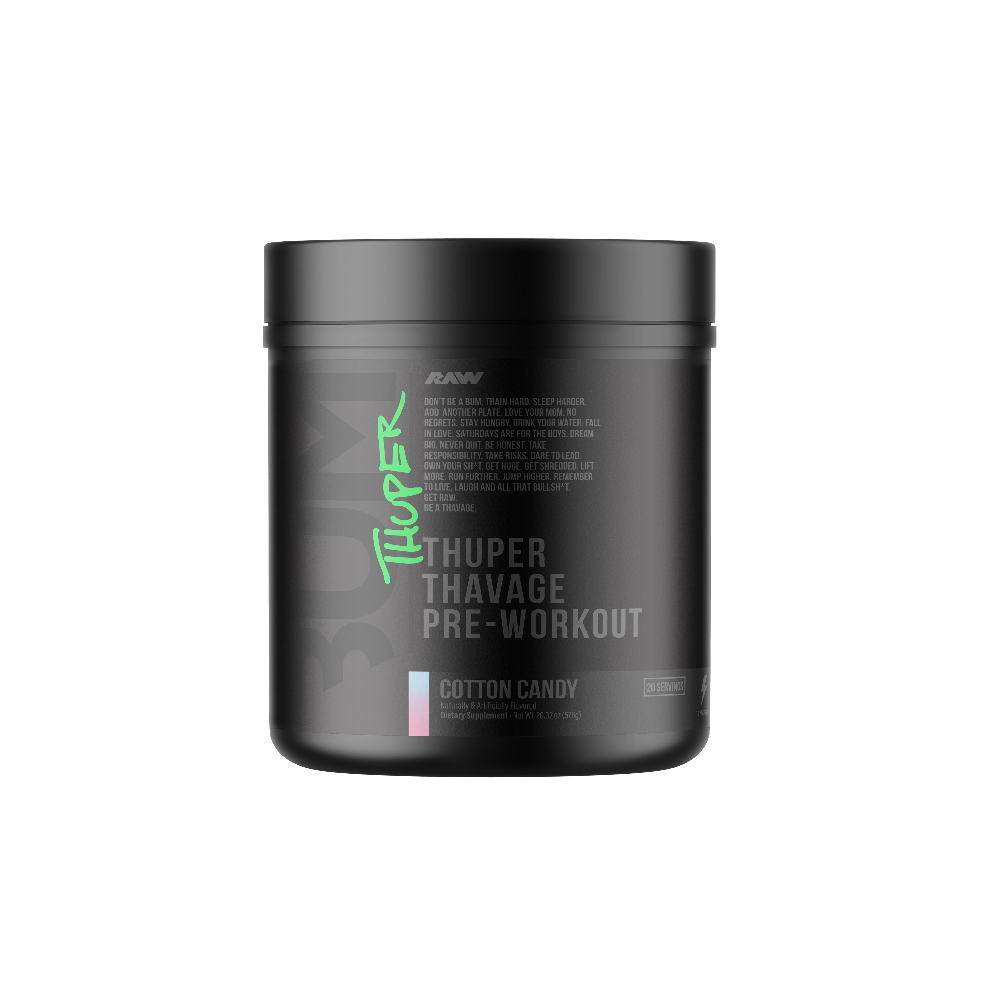 Raw Thuper Thavage Pre-Workout 20 Serv